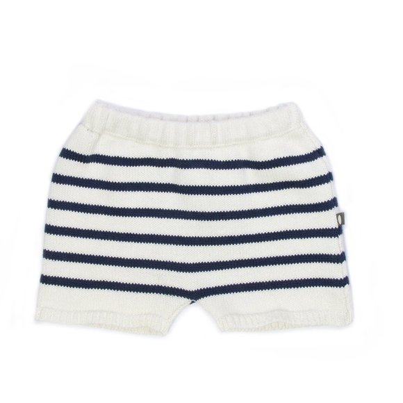 Oeuf NYC Retro Shorts Navy/White - Picture 1 of 4